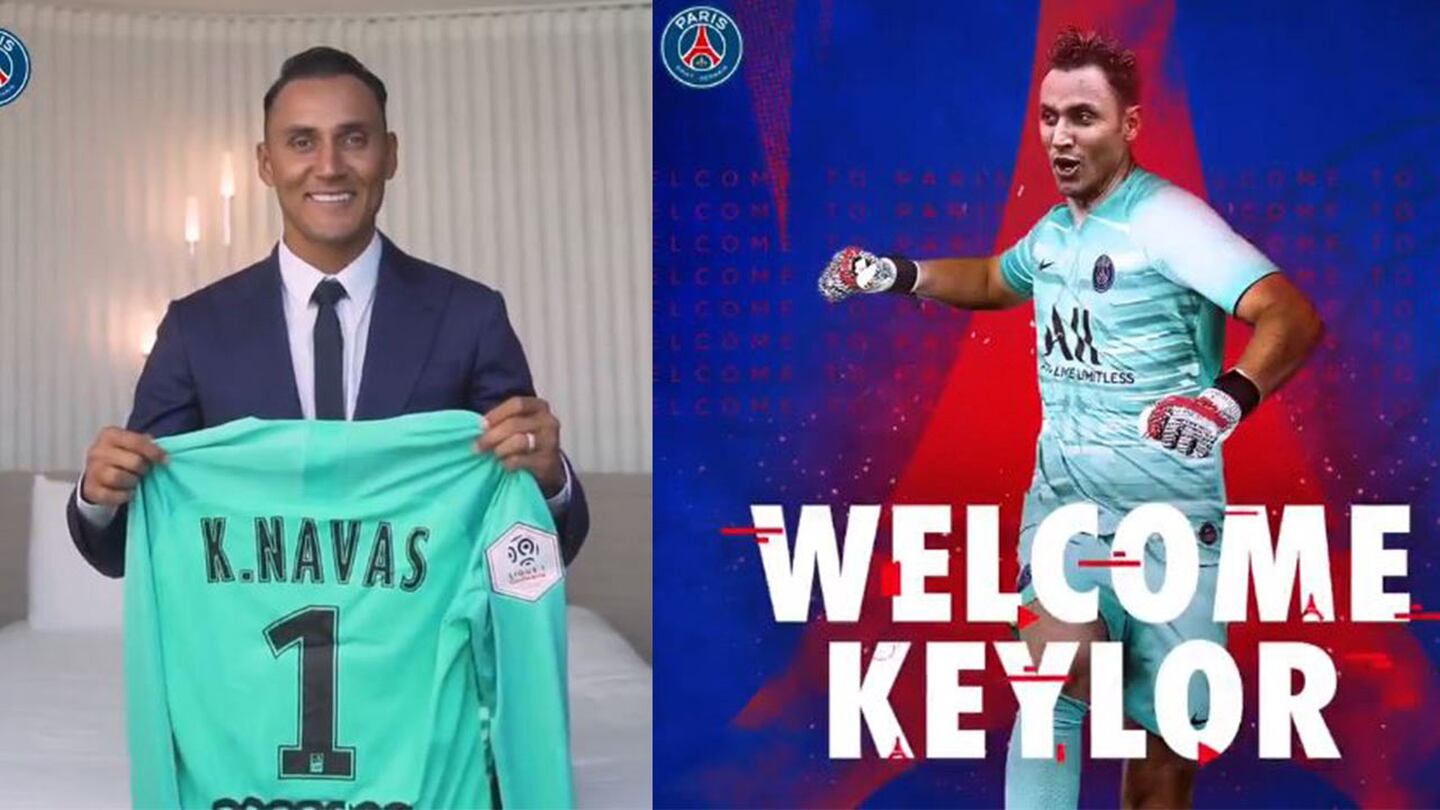 El PSG le dio la bienvenida a Keylor Navas