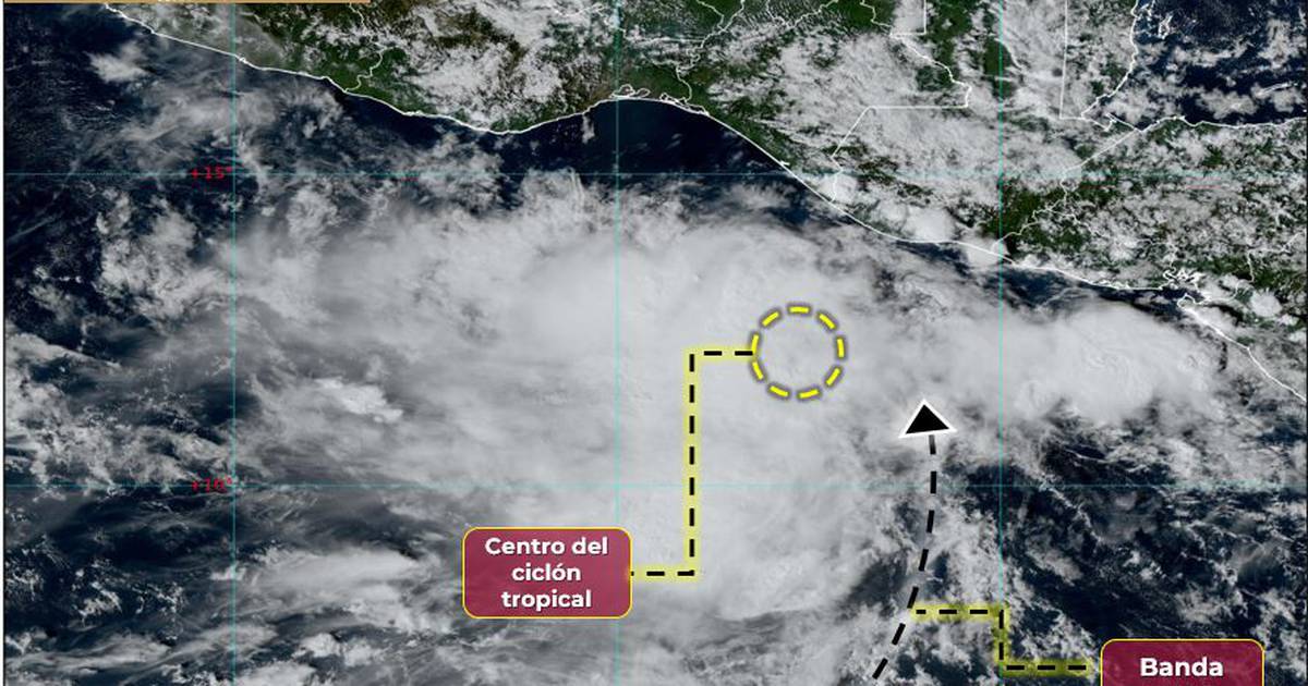 ¿Viene otro huracán? Esto sabemos de la depresión tropical que ‘amenaza’ las costas de Chiapas 