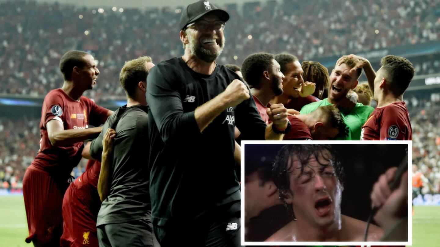 ¡El grito más icónico de Jürgen 'Rocky' Klopp en UEFA Supercup! 'Adrian'