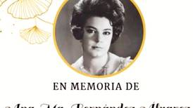 Fallece hermana de José Ramón Fernández 