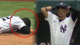 El brutal pelotazo en la cara a un jugador de Yankees que detuvo el juego contra Diablos (VIDEO)