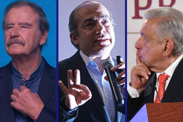Calderón y Fox, más populares que AMLO antes de elecciones presidenciales: Encuesta EF