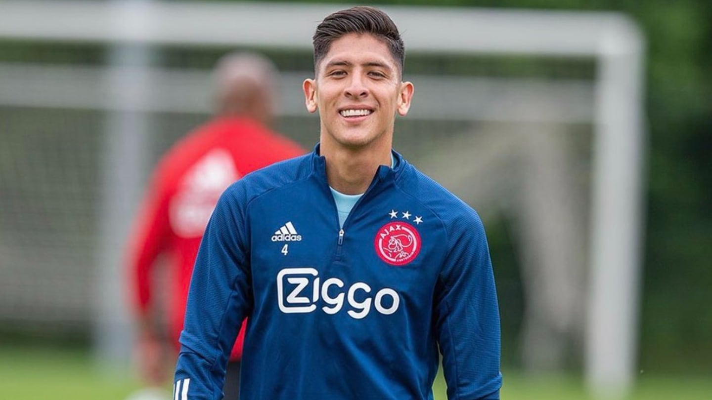 Edson Álvarez se reencuentra con Ajax en los entrenamientos