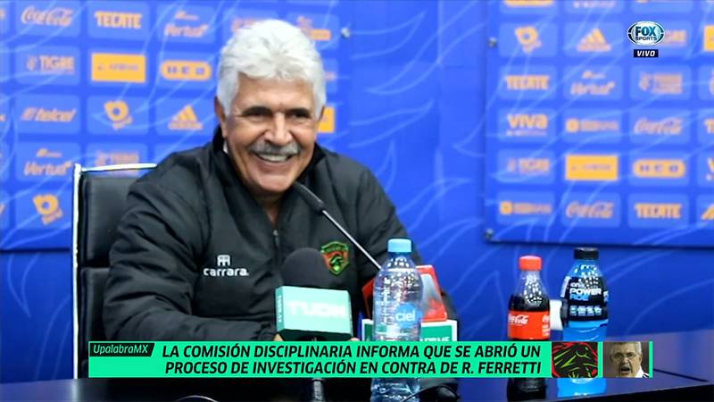 FC Juárez ofreció disculpas por las palabras de su director técnico Ricardo Ferretti