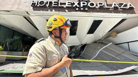 Colapsa hotel Expo Plaza, expropiedad del ‘Jefe de Jefes’, en Guadalajara