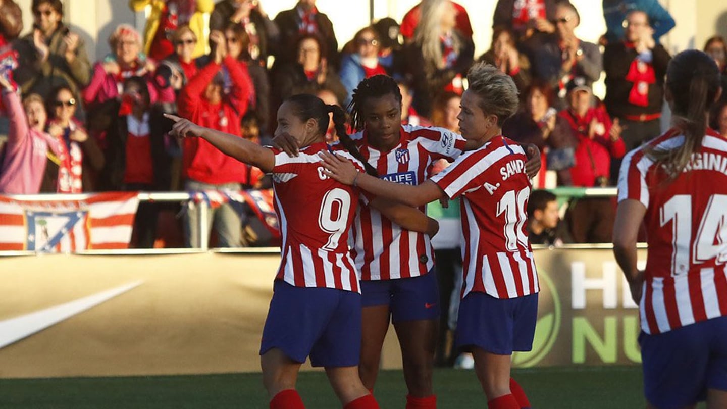 Charlyn Corral anotó en la victoria del Atlético de Madrid sobre Deportivo La Coruña