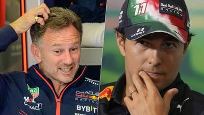 ‘Checo’ se enojó con Christian Horner en clasificación del GP de Bélgica: ‘Hablaremos después’