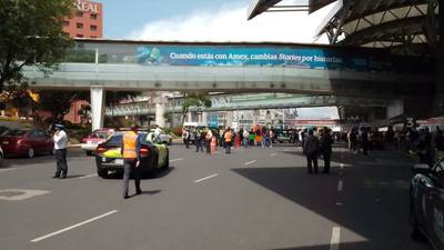 Extrabajadores de Mexicana levantan bloqueo en AICM; podrían llegar a un acuerdo