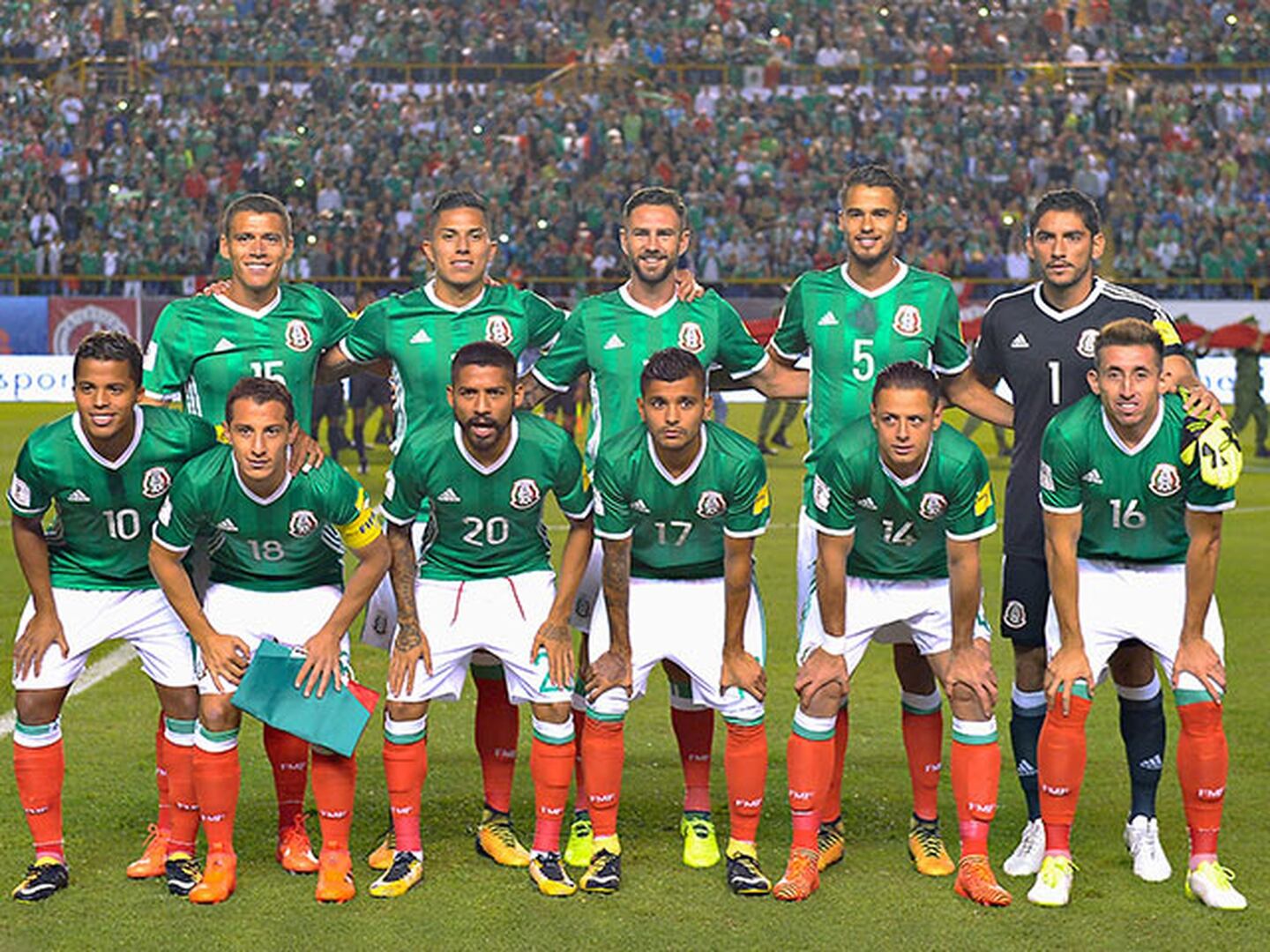 México, en el top 10 de selecciones más poderosas de cara al Mundial de Rusia 2018