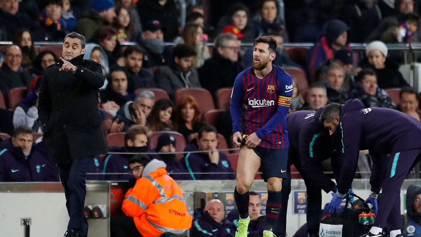 Messi inicia la recuperación con la vista puesta en el Real Madrid