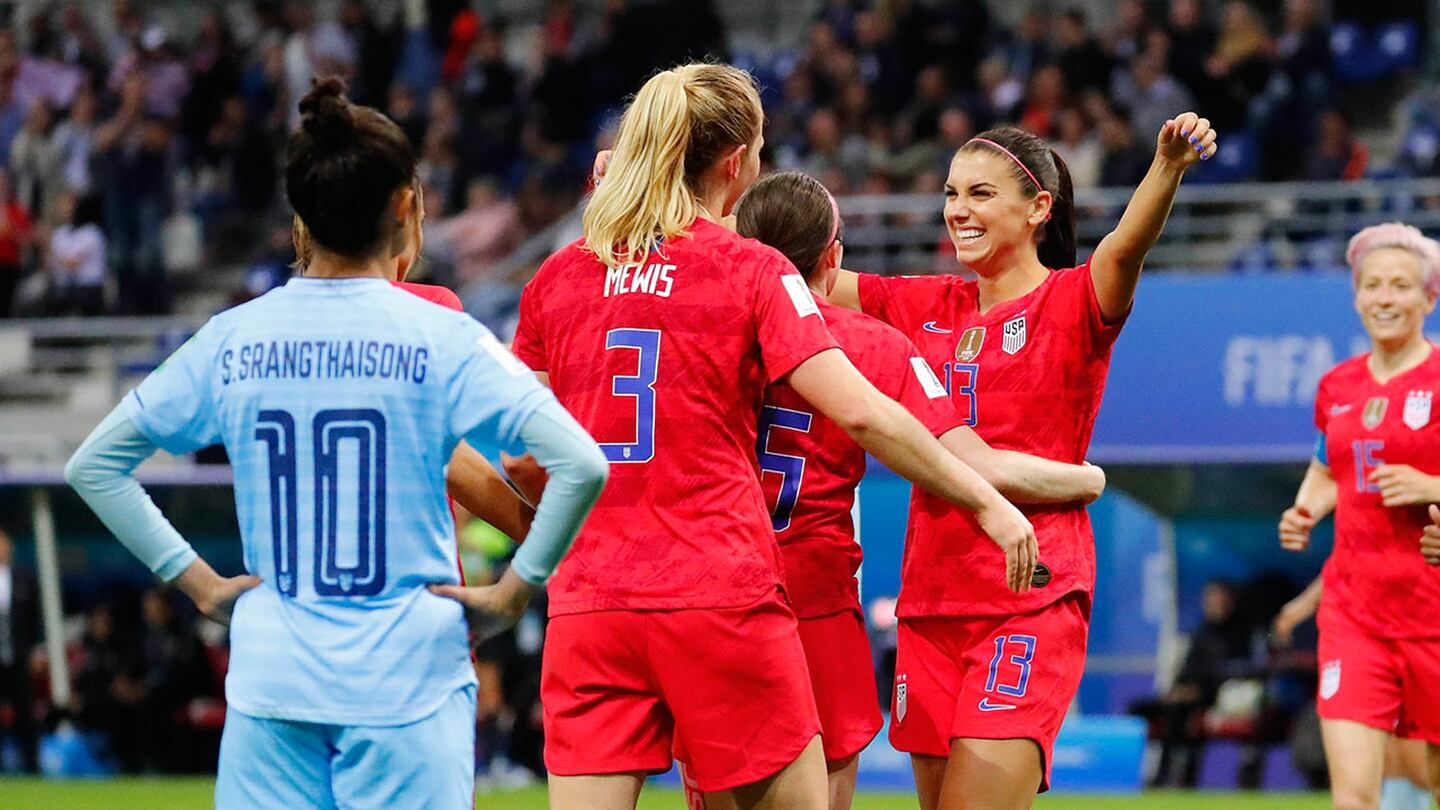 Estados Unidos propinó la mayor goleada en un Mundial Femenino