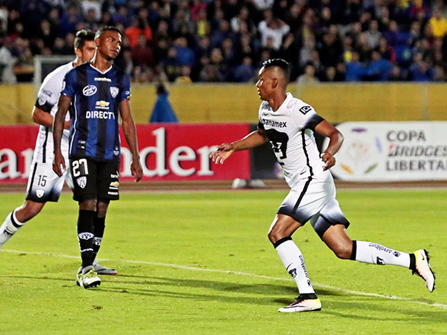 Pumas rescató un gol y mantiene la esperanza en Libertadores