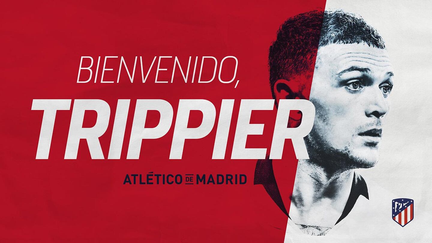 Un refuerzo más para el Atlético de Madrid, ¡Trippier ya es oficialmente Colchonero!