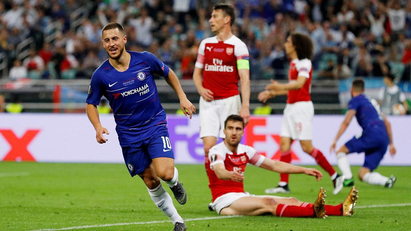 Chelsea campeón de la UEFA Europa League de la mano de Hazard