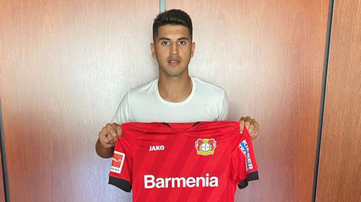 Exequiel Palacios fue presentado en el Bayer Leverkusen