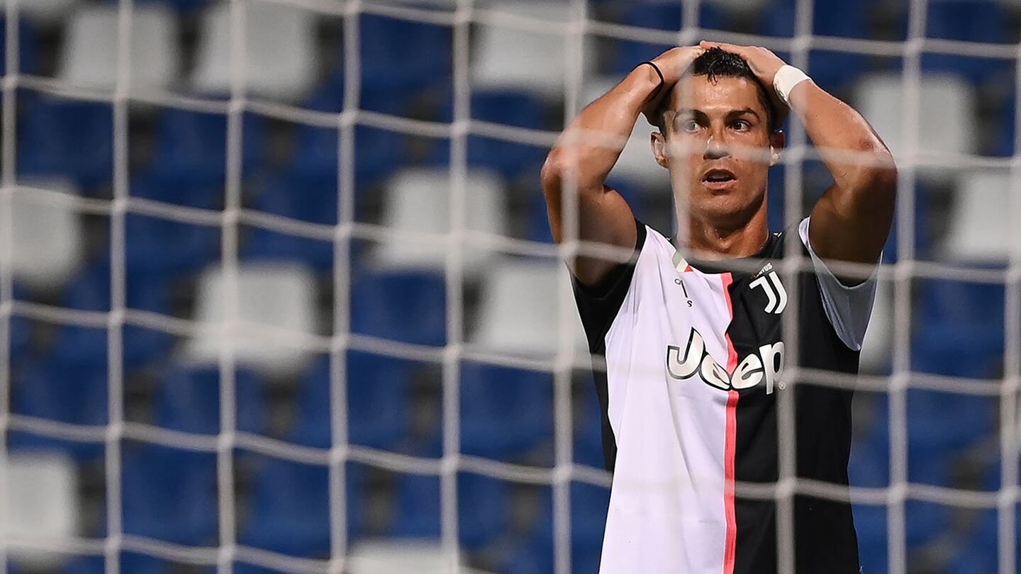 No anotó Cristiano Ronaldo y Juventus igualó con Sassuolo