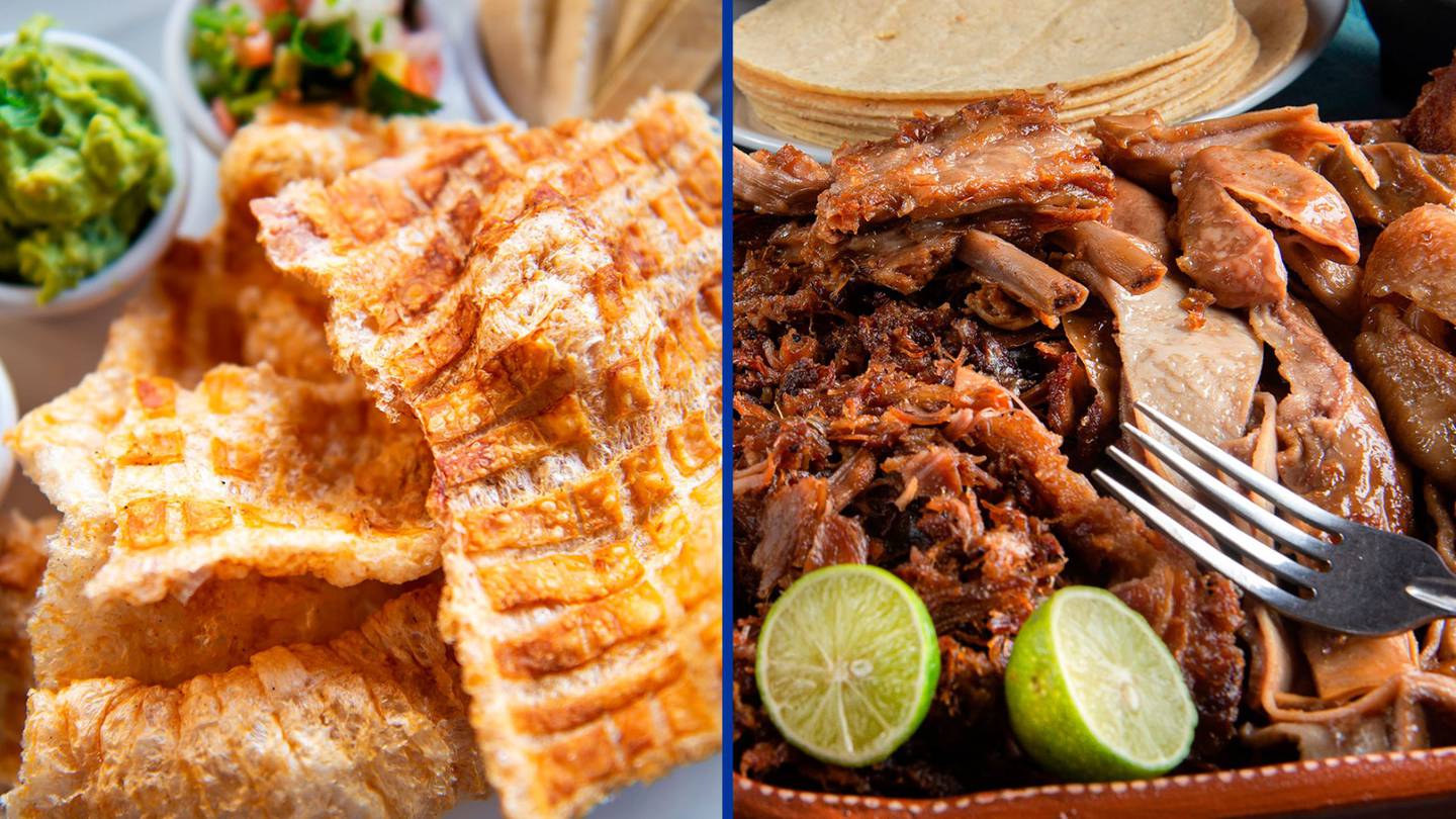 What part of the pork carnitas is the healthiest for your taco?