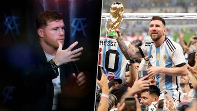 Saúl ‘Canelo’ Álvarez reacciona a campeonato de Argentina y Messi en Qatar 2022