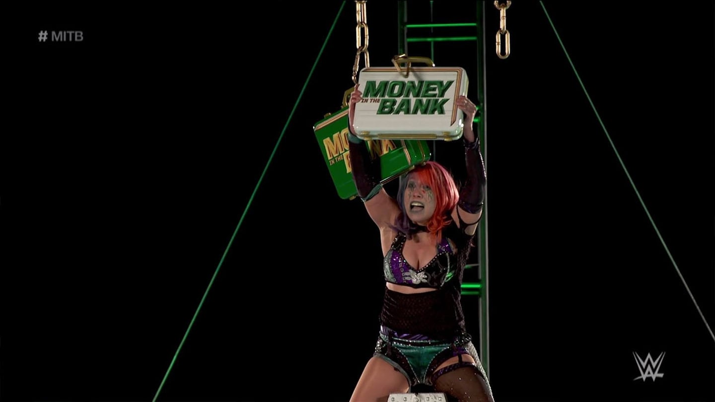 Asuka se convirtió en la nueva Ms. Money In The Bank de WWE