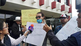 Periodistas de BCS protestan y exigen justicia por homicidio de Rafael Murúa