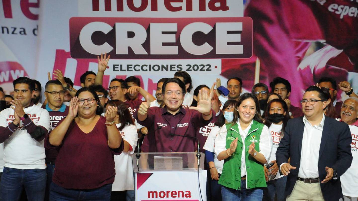 Sube la 'marea guinda': Así es como Morena ha 'arrasado' con las  gubernaturas desde 2018 – El Financiero