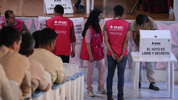 Presos de Reclusorio Norte votan por primera vez