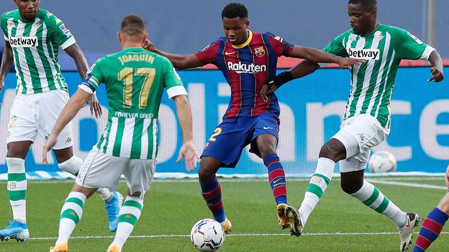 Barcelona confirmó el tiempo de baja de Ansu Fati por lesión
