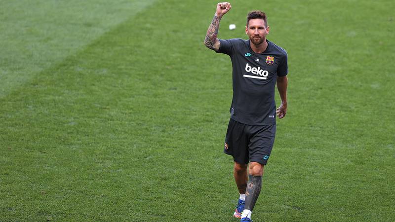 “¡Messi, Messi!” Aficionados de Napoli piden a presidente del club fichar a ‘La Pulga’