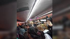 Línea 9 del Metro CDMX amanece saturada: trenes tardan hasta 10 minutos en pasar