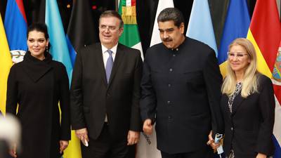 Nicolás Maduro, presidente de Venezuela, llega a México para cumbre de CELAC