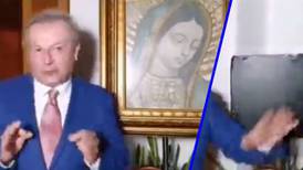 ¡Póngale freno! A Gilberto Lozano, líder de FRENA, se le cae la Virgen en video