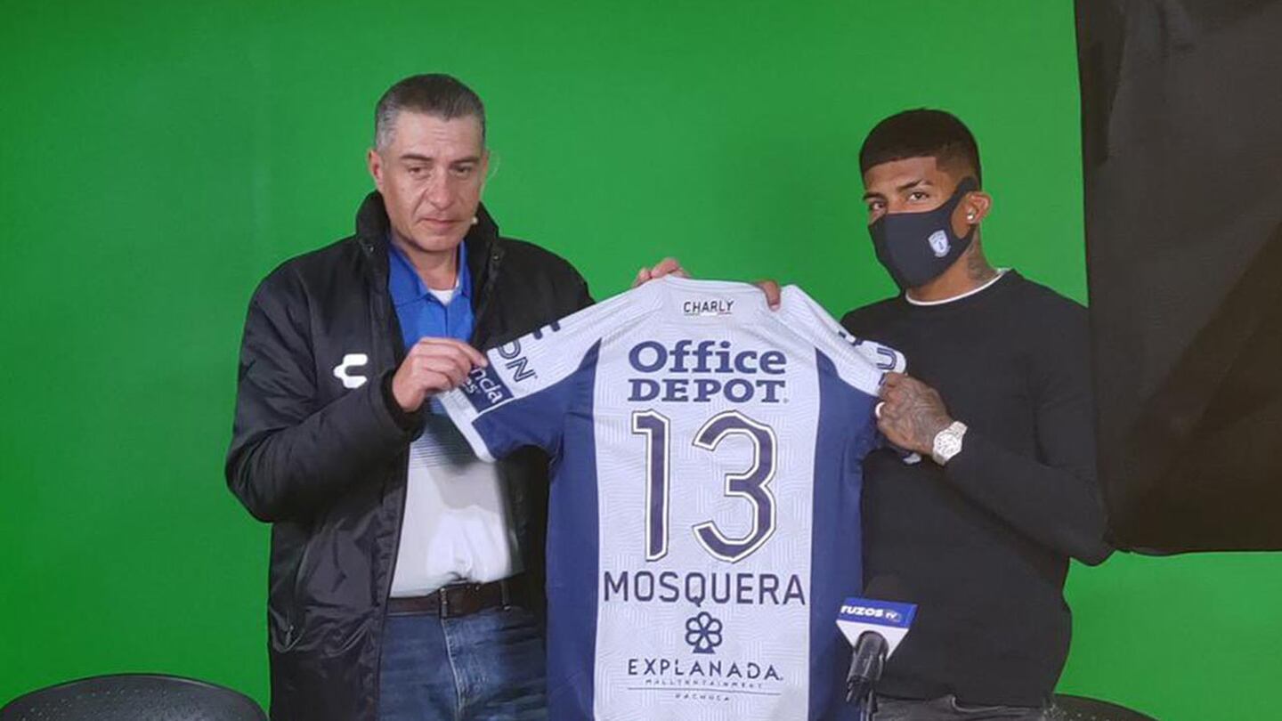 ¡Nuevo refuerzo tuzo! Pachuca anunció la contratación de Santiago Mosquera