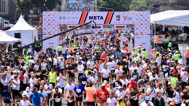 20 mil corredores para el Maratón de la Ciudad de México en noviembre