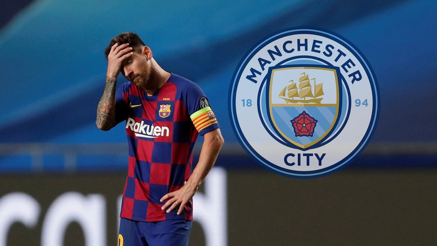 Manchester City tendría la 'pole position' para fichar a Leo Messi si el argentino decide salir del Barcelona