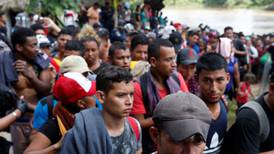 Hay grupos delictivos infiltrados en caravana migrante: Gobernación
