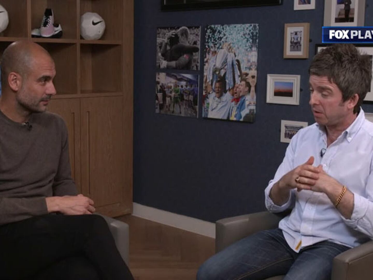 La particular entrevista de Noel Gallagher a Pep Guardiola