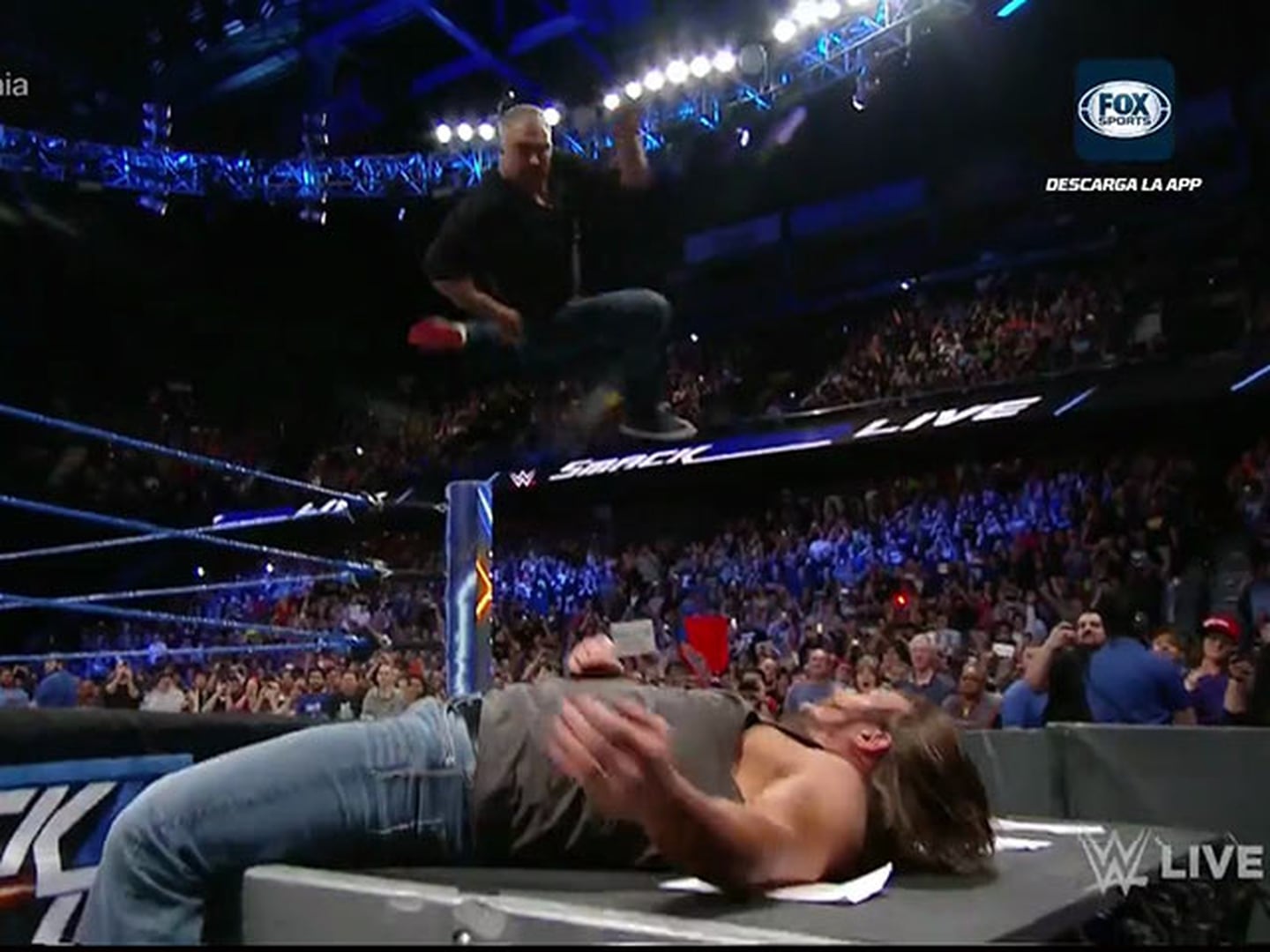 Shane McMahon descargó su furia ante AJ Styles