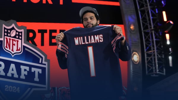 ‘Quiero ser el más grande’: Caleb Williams, primera selección del Draft 2024 de NFL