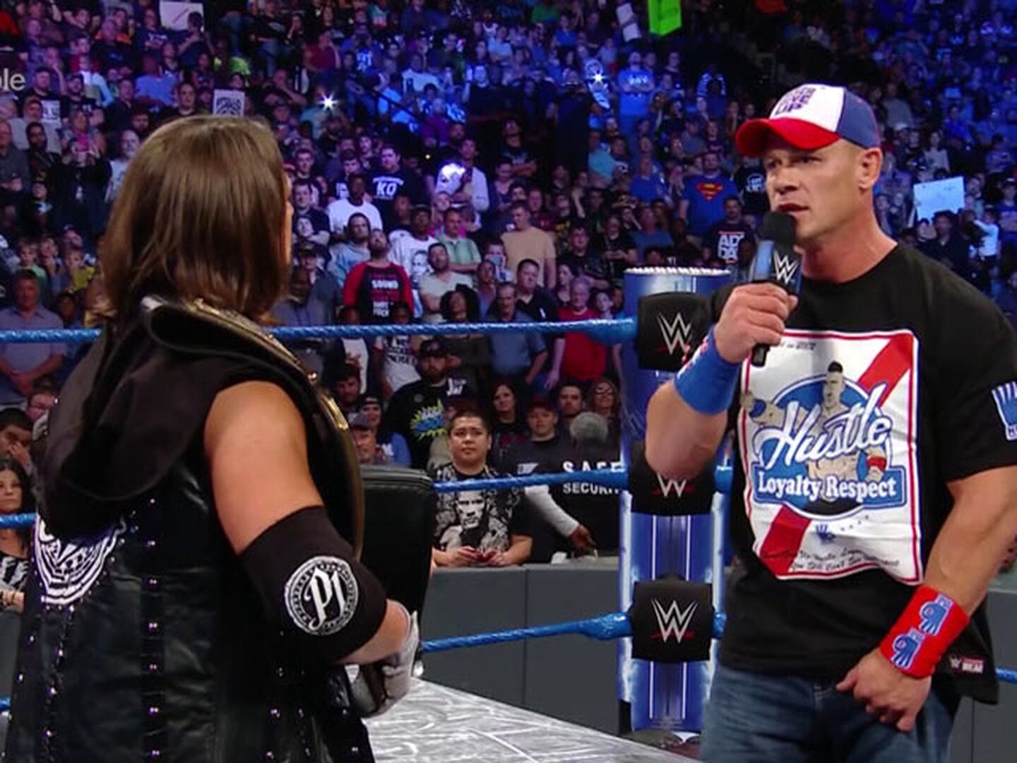 AJ Styles y John Cena firmaron contratos para Royal Rumble
