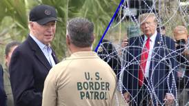 Desde la frontera con México, Trump y Biden se retan por migración