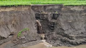 ¿Qué pasó con el socavón de Puebla? Ahora es una ‘cascada’