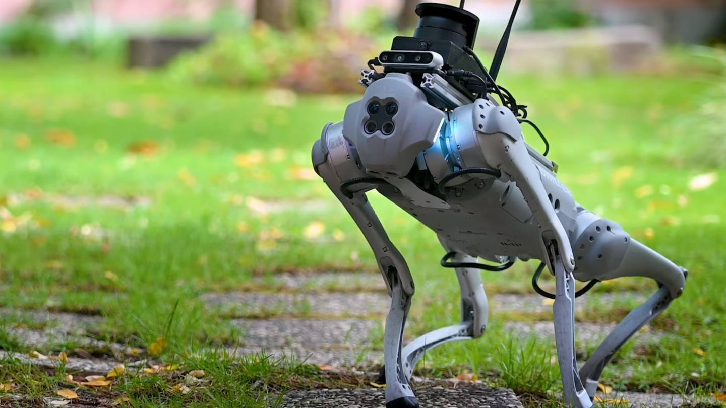 Así funciona Tefi, el perro robot para invidentes que busca