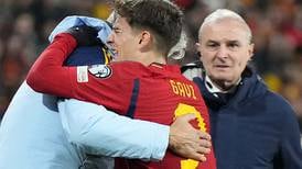 Gavi salió llorando por lesión con España; se perdería Euro y Olímpicos por ligamento roto