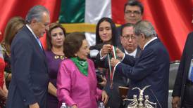 Diputados entregan medalla 'Sor Juana Inés de la Cruz' a Ifigenia Martínez