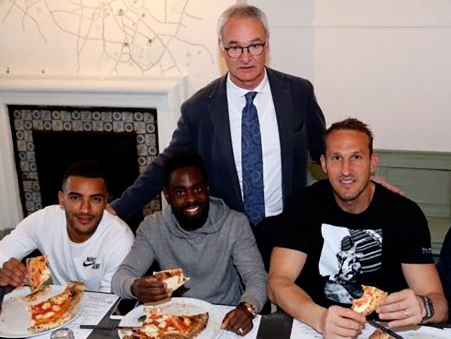 Pizza, la responsable del éxito del Leicester City