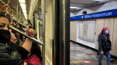 Y ya lo tenemos de vuelta: Reabren Metro Zócalo tras presencia de manifestantes 