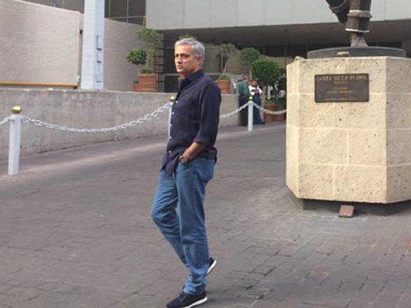 José Mourinho ya está en México para dirigir