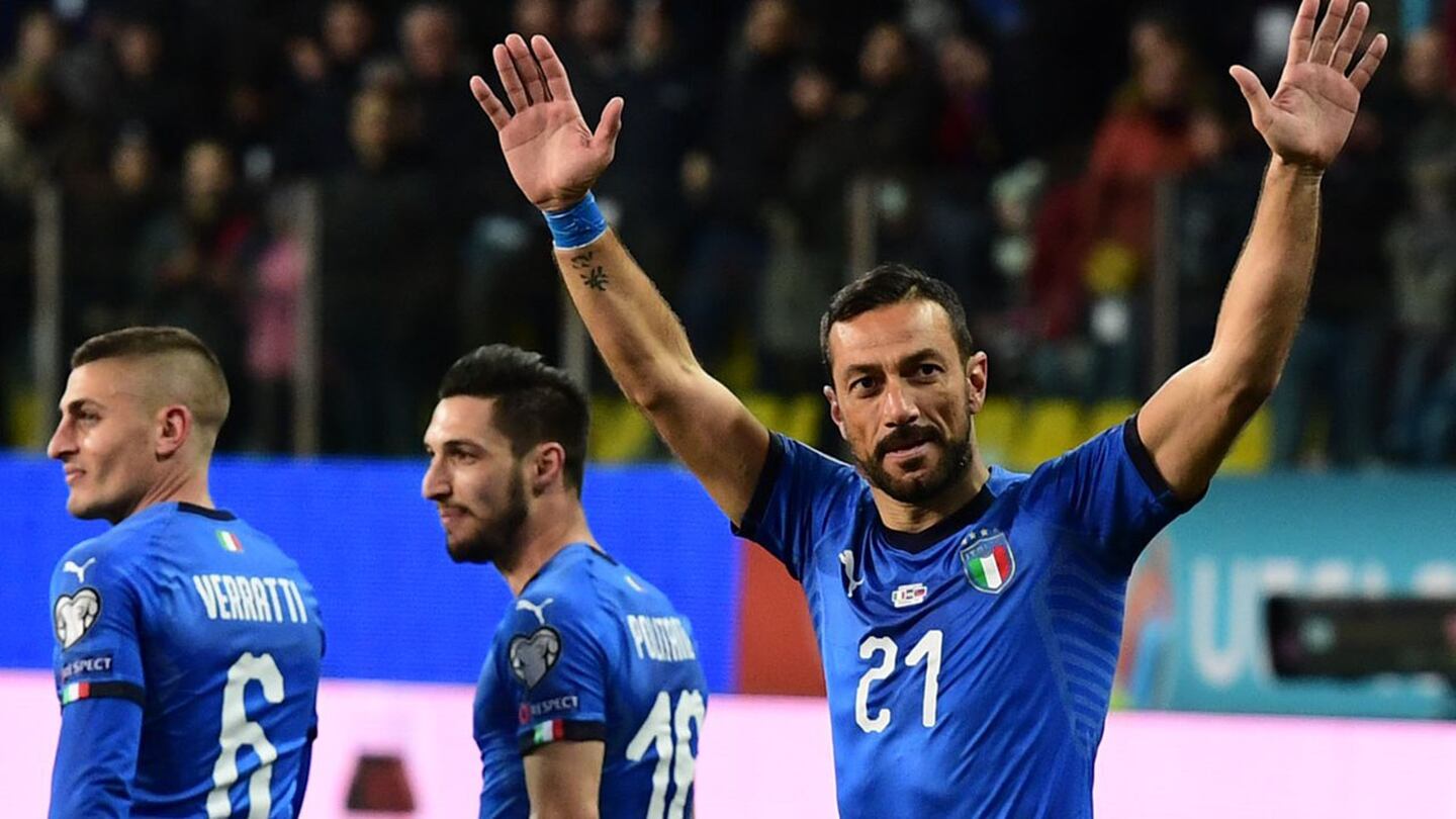 Italia goleó a Liechtenstein al ritmo de Kean y Quagliarella