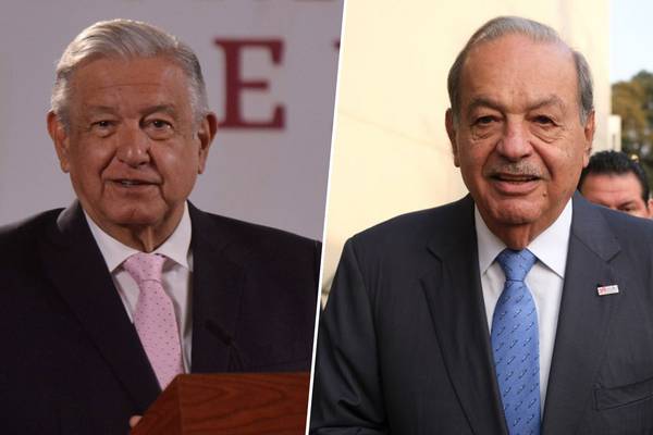 AMLO ‘chulea’ a Carlos Slim: ‘Es el empresario más austero, es nuestro orgullo’
