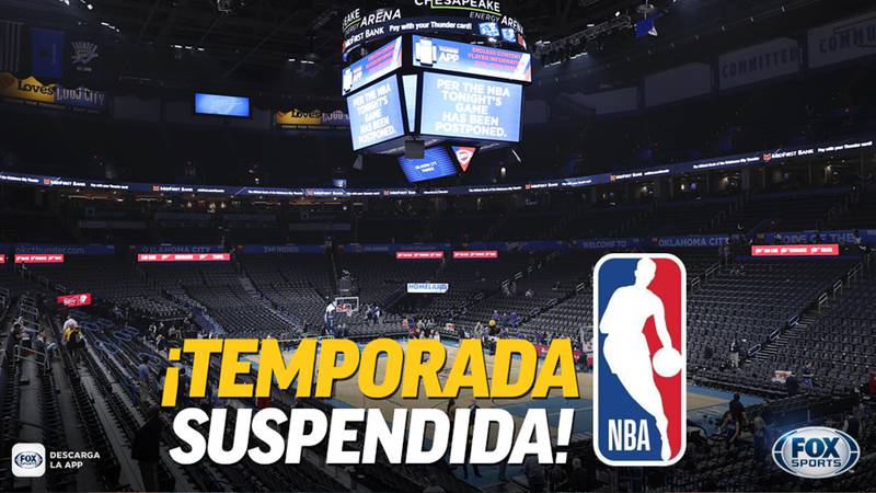 NBA suspende temporada 'hasta nuevo aviso' tras el positivo de Rudy Gobert por Coronavirus